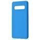 Чехол Silicone WAVE Full для Samsung Galaxy S10 G973 Blue 41817