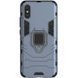 Противоударный чехол Transforme Ring для Xiaomi Redmi 9A Серый / Metal slate 43340 4