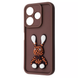 Чохол Pretty Things для Xiaomi Redmi 13 / Poco M6 Brown / Rabbit