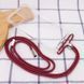 Чохол Crossbody Transparent зі шнурком для Iphone 12 Pro Max Червоно-Коричневий 57202 3