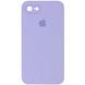 Чохол Silicone Case Square для Iphone 7 / 8 / SE 2020 Бузковий / Dasheen 56999 1