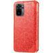 Чехол-книжка ETMA Mandal для Xiaomi Redmi Note 10 / Note 10s / Poco M5s Красный 54525 1