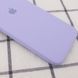 Чохол Silicone Case Square для Iphone 7 / 8 / SE 2020 Бузковий / Dasheen 56999 2