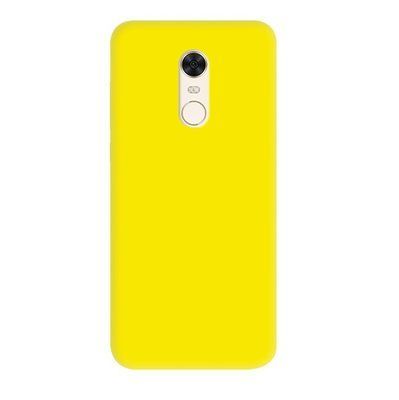 Чохол Matte для Xiaomi Redmi 5 Plus Жовтий 41877