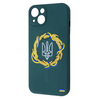 Чехол патриотический WAVE Ukraine Edition MagSafe для iPhone 13 Coat of arms 63241