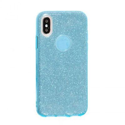Чохол з блискітками Shine для Iphone XS Max Блакитний 34950
