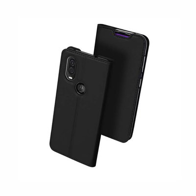 Чехол-книжка Dux Ducis для Motorola One Vision P50 Черный 56665