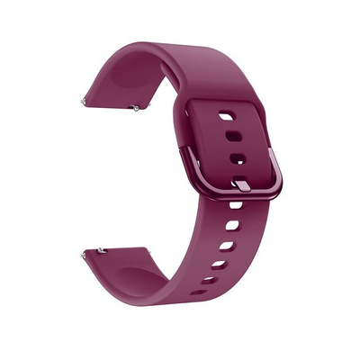 Ремінець Silicone Classik Sport для Xiaomi Amazfit / Samsung 22 mm Бордовий