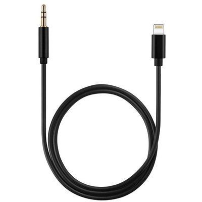 Кабель AUX JH-023 Lightning Black 41324