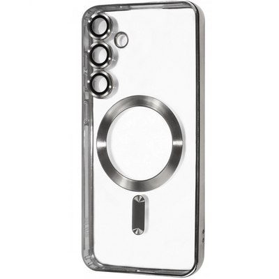 Чехол Xrome MagSafe для Samsung Galaxy S23 Plus Прозрачный / Silver 82810