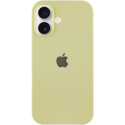 Чехол Silicone Case для Iphone 16 Желтый / Mellow Yellow