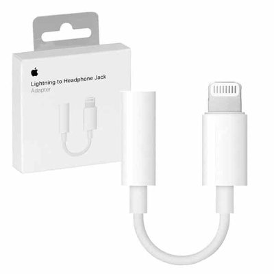 Адаптер Apple Original Lightning to 3.5mm (MMX62ZM/A) White 37474