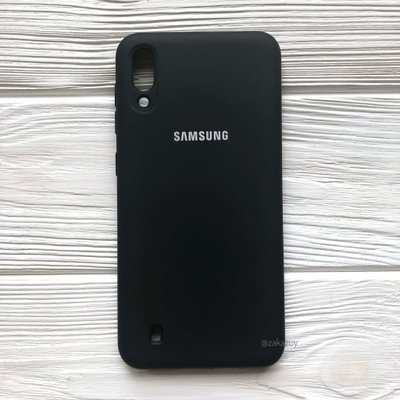 Чехол Silicone Cover для Samsung M10 Черный 33531