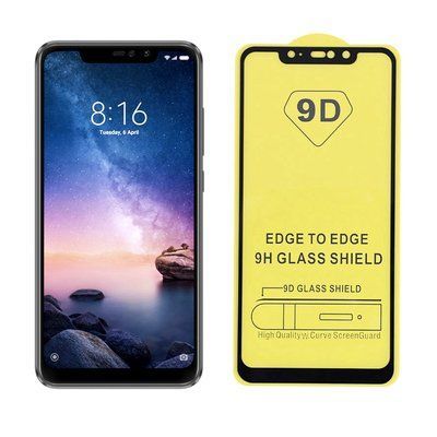 Захисне скло 9D Full для Xiaomi Redmi Note 6 / 6 Pro Black 36108