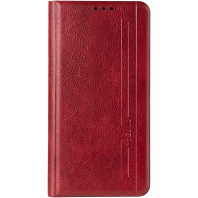Чехол-книжка Leather Delius New для Samsung Galaxy A01 Red 66710