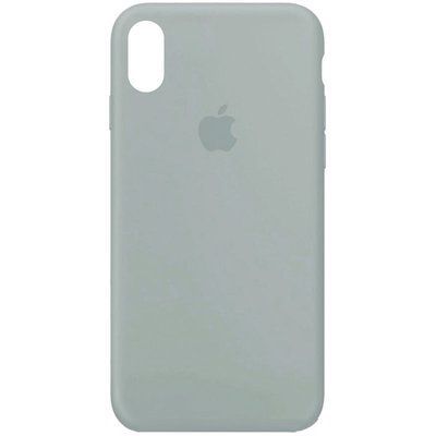 Чохол Silicone Case 360 для Iphone X / XS Сірий / Mist Blue 53299