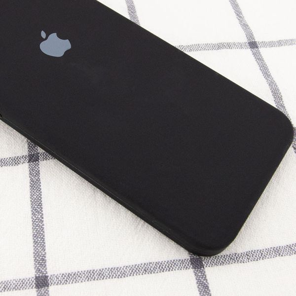 Чохол Silicone Case Square для Iphone 7 / 8 / SE 2020 Чорний / Black 57000