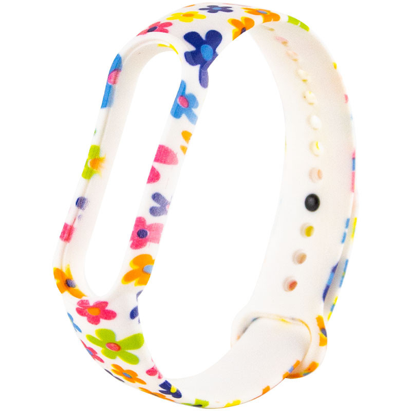 Ремешок Silicone Rhomb для Xiaomi Mi Band 5/6 Темно-синий 68416