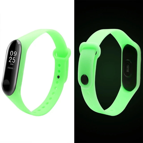 Ремешок Silicone Rhomb для Xiaomi Mi Band 5/6 Темно-синий 68416
