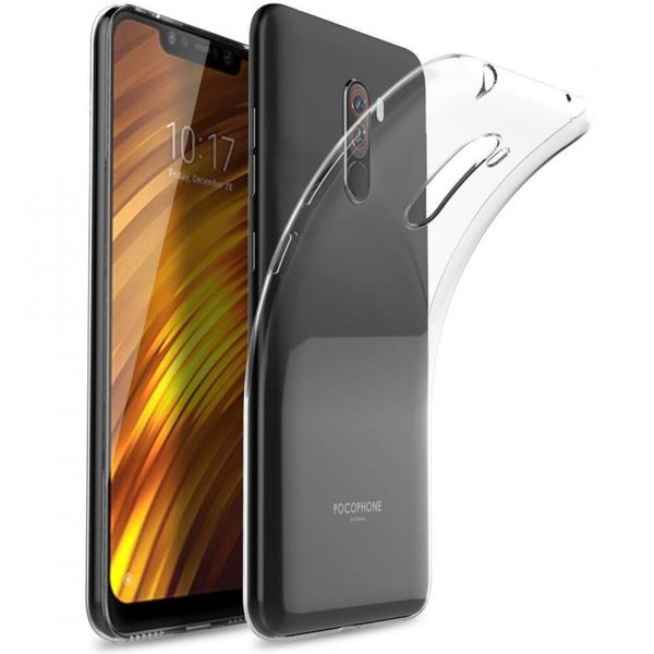 Защитный чехол STEZ для Xiaomi Pocophone F1 Прозрачный 344113