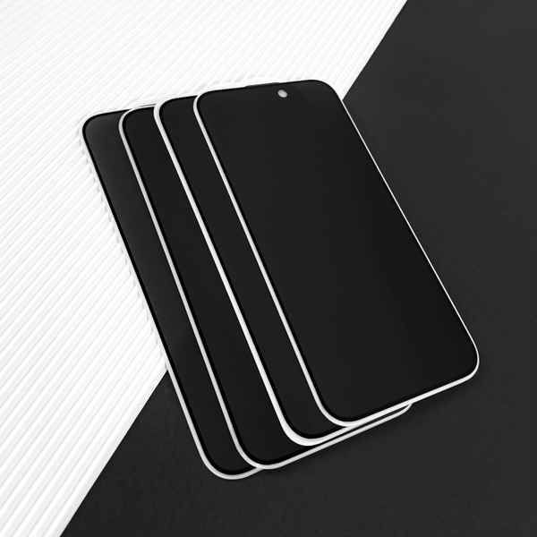 Захисне скло Антишпигун TITAN Agent для Iphone 14 Pro Max Black 85068