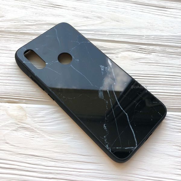 Чохол TPU+Glass Luxury Marble для Xiaomi Redmi 7 Чорний 34069