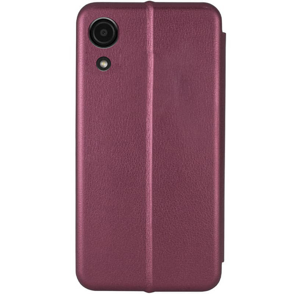 Чохол-книжка Class для Samsung Galaxy A03 Core Бордовий 68920