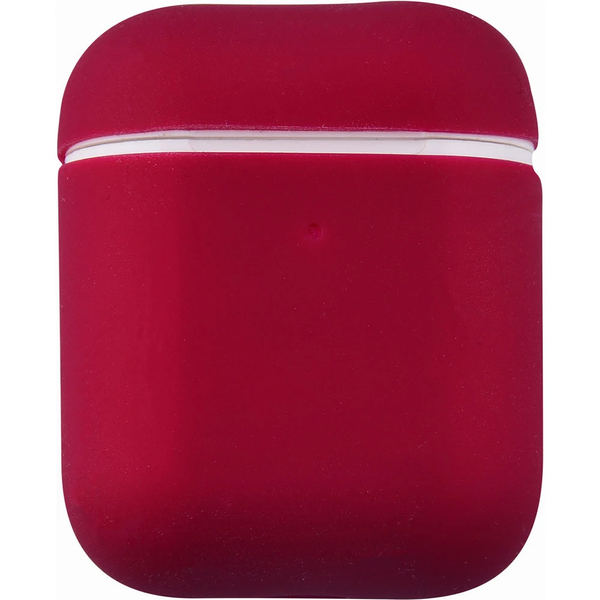 Чехол Silicone Case для Apple Airpods 1/2 Hot Pink 82135