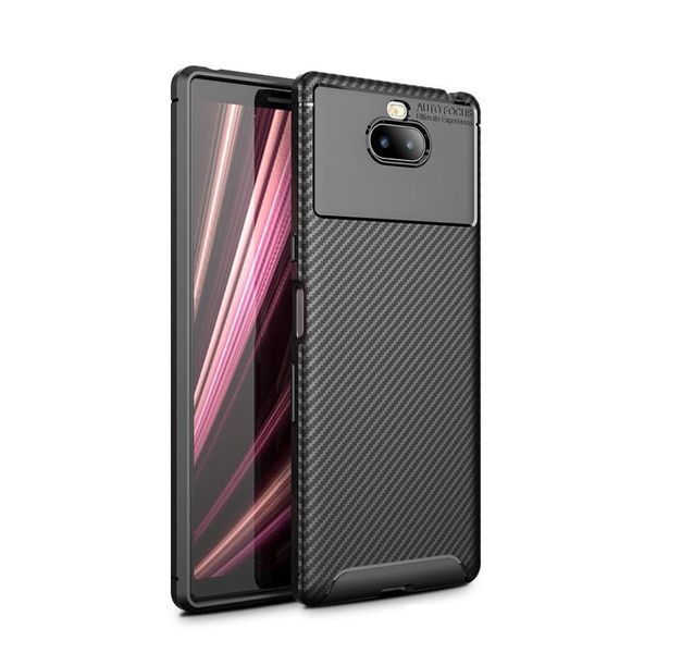 Чохол Kaisy Сarbon для Sony Xperia XA3 Ultra Black 56602