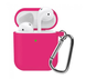 Чехол Silicone Case для Apple Airpods 1/2 Hot Pink 82135 1
