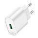 Сетевое зарядное устройство HOCO C109A QC3.0 1USB / 18W White 83019 1