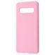 Чехол Silicone WAVE Full для Samsung Galaxy S10 G973 Light pink 41818