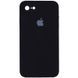 Чохол Silicone Case Square для Iphone 7 / 8 / SE 2020 Чорний / Black 57000 1