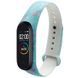 Ремешок с рисунком для Xiaomi Mi Band 3/4 Фламинго / Бирюзовый 43694