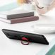 Чехол Din Color Magnet Ring для Xiaomi Redmi 9 Черный / Красный 52268 4