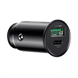 Автомобільний зарядний пристрій Baseus Circular Metal PPS 30W Support VOOC USB + Type-C Black 81312 1