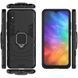 Противоударный чехол Transforme Ring для Xiaomi Redmi 9A Черный / Soul Black 43341 2