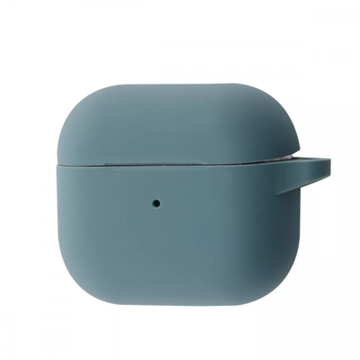 Чехол Silicone New с карабином для Apple Airpods 3 Pine green 60818
