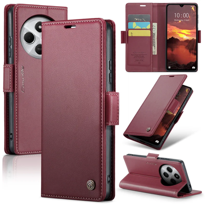 Чохол-книжка Retro для Xiaomi Redmi 14C / Poco C75 / Redmi А4 Червоний