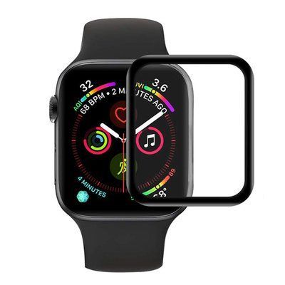 Захисна плівка 3D Full Glue для Apple Watch 38mm Black 50136
