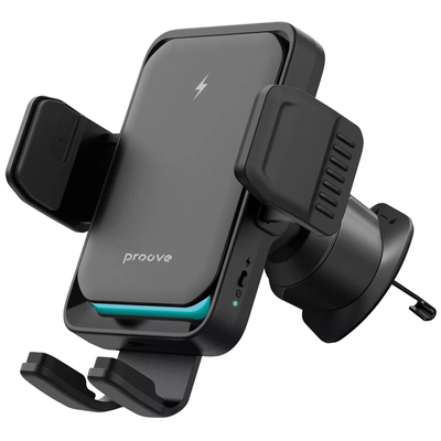 Автомобільний тримач Proove Sonic Pro 15W Black 87004