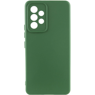 Чохол Silicone Lakshmi A Full Camera для Samsung Galaxy A54 5G Зелений / Dark green 68971