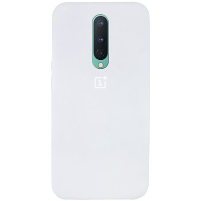 Чехол Silicone Cover для OnePlus 8 Белый / White 42275