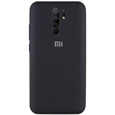 Чехол Silicone Cover для Xiaomi Redmi 9 Черный / Black 53381