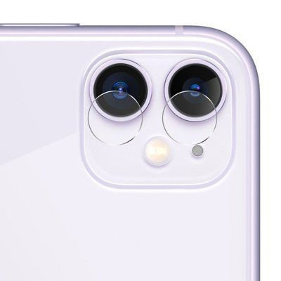 Захисне скло на камеру для Iphone 11 / 12 / 12 mini Прозоре 48249