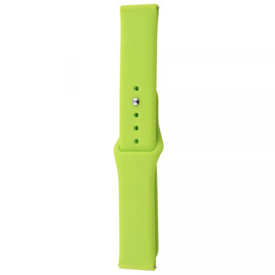 Ремешок Silicone Sport для Xiaomi Amazfit / Samsung 20 mm Lime Green