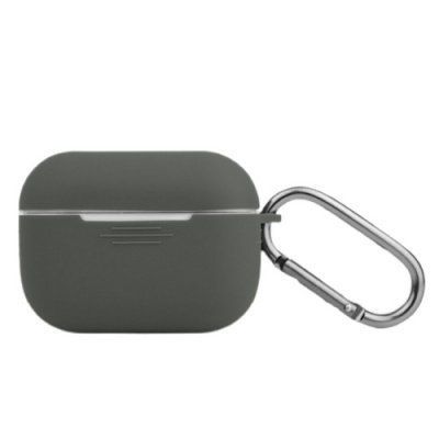 Чохол Silicone Slim з карабіном для Apple Airpods Pro Lavander Gray 82259
