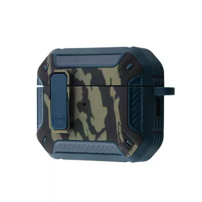 Чехол Camo Protect Case с карабином для Apple Airpods 3 Green 69834