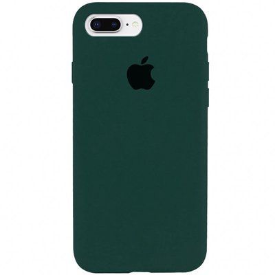 Чехол Silicone Case 360 для Iphone 7 Plus / 8 Plus Зеленый / Forest green 82310
