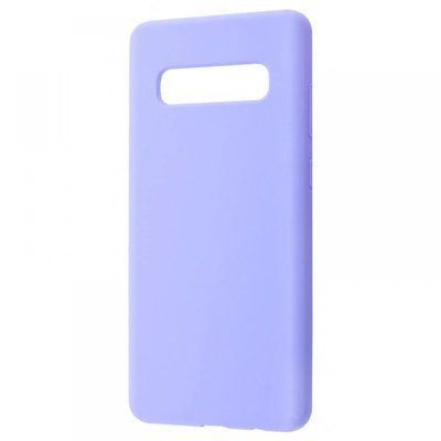 Чехол Silicone WAVE Full для Samsung Galaxy S10 G973 Light purple 41819